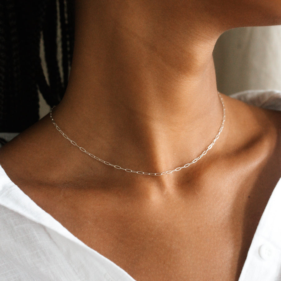 The Belo Silver Necklace 